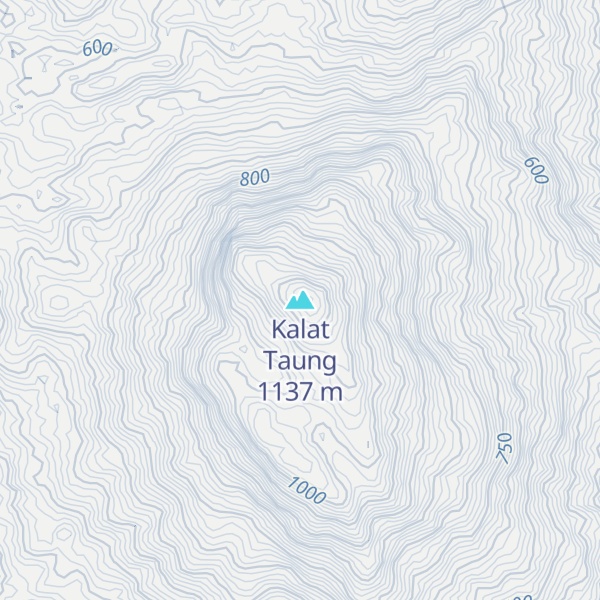 Map of Kalat Taung