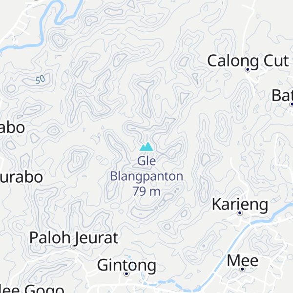 Map of Gle Blangpanton