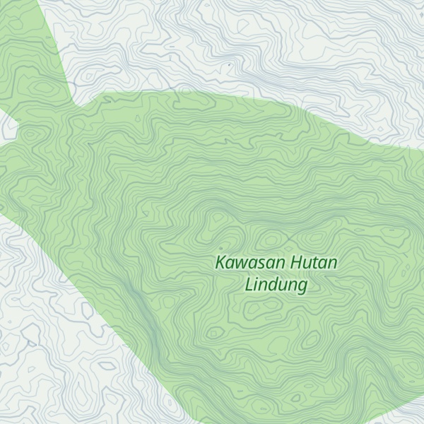 Map of Gunung Kerecieng