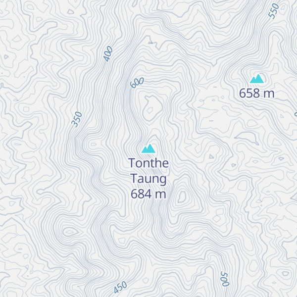 Map of Tonthe Taung