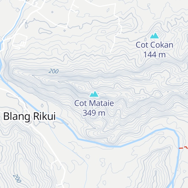 Map of Cot Mataie