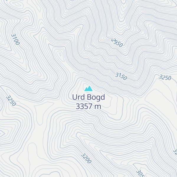 Map of Urd Bogd