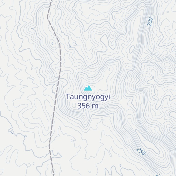 Map of Taungnyogyi