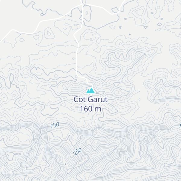 Map of Cot Garut