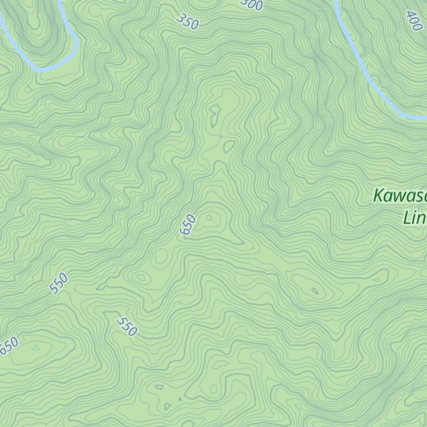 Map of Gunung Kualasikuleh