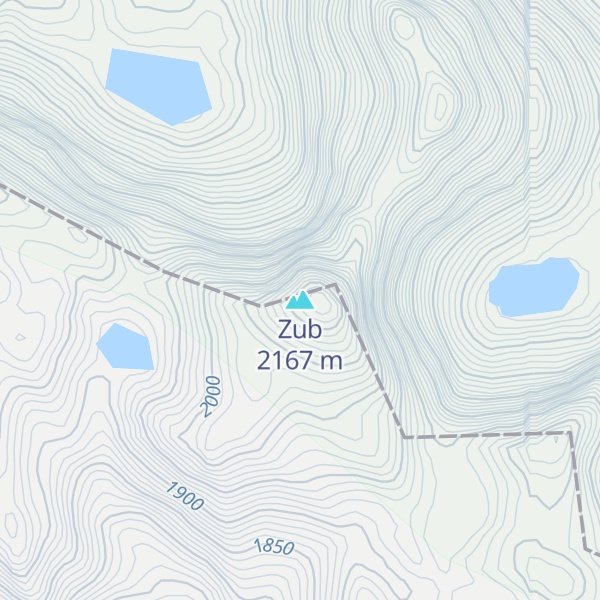 Map of Zub