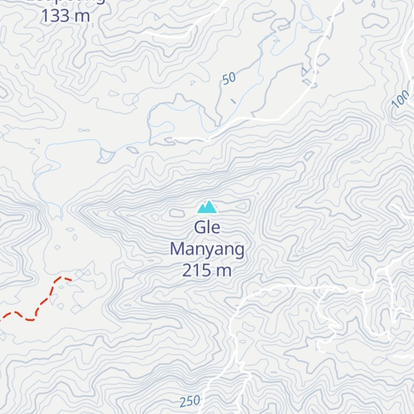 Map of Gle Manyang