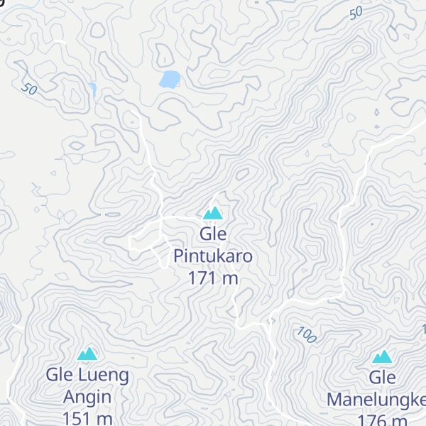Map of Gle Pintukaro