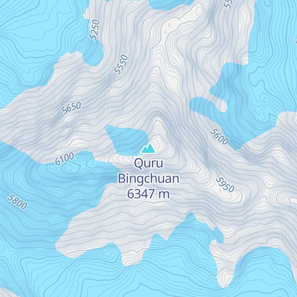 Map of Quru Bingchuan