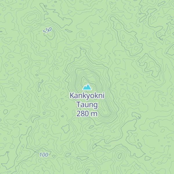 Map of Kankyokni Taung