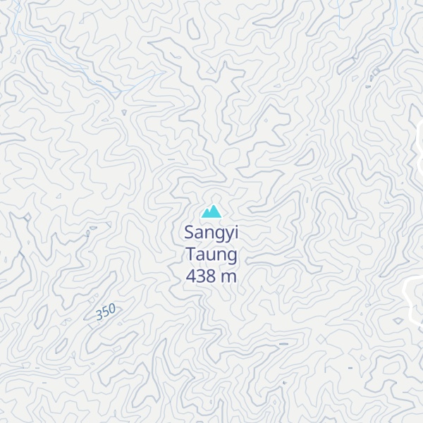 Map of Sangyi Taung