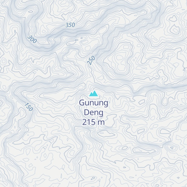 Map of Gunung Deng