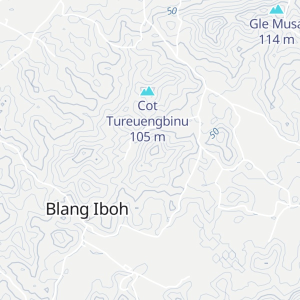 Map of Cot Dibayu