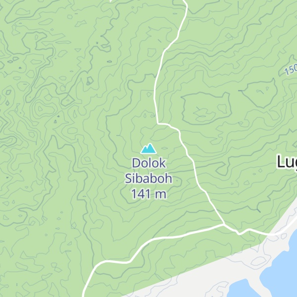Map of Dolok Sibaboh