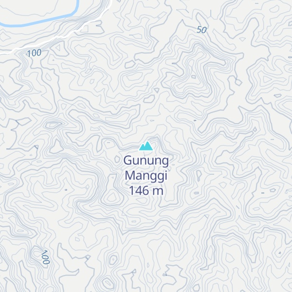 Map of Gunung Manggi