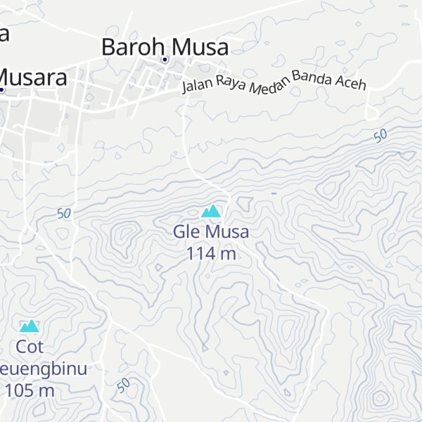 Map of Gle Musa