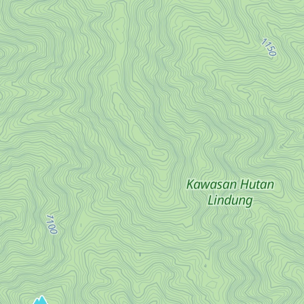 Map of Gunung Pucuk Alue Dua