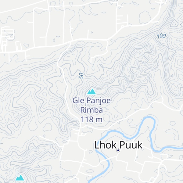 Map of Gle Panjoe Rimba