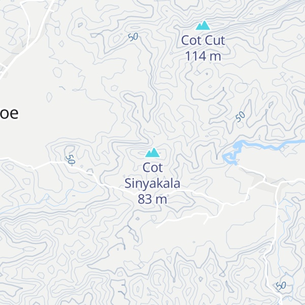 Map of Cot Sinyakala