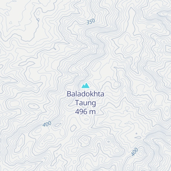 Map of Baladokhta Taung