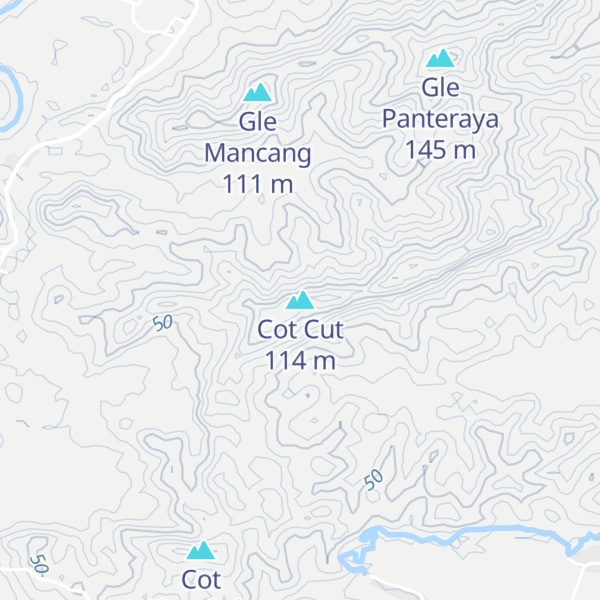 Map of Cot Cut