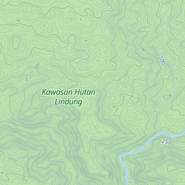 Map of Gunung Sarahpetik