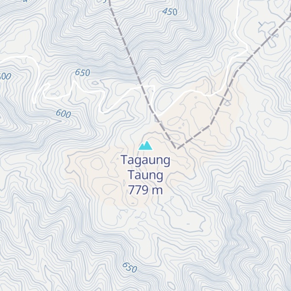 Map of Tagaung Taung