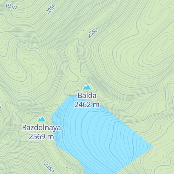 Map of Balda