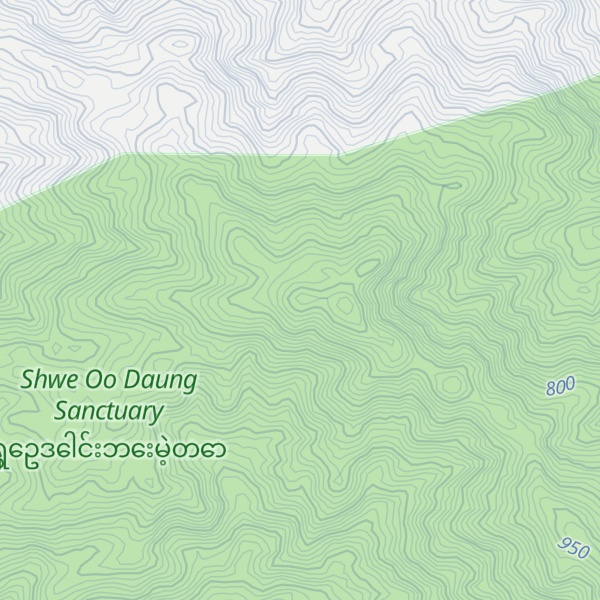 Map of Wetla Taung