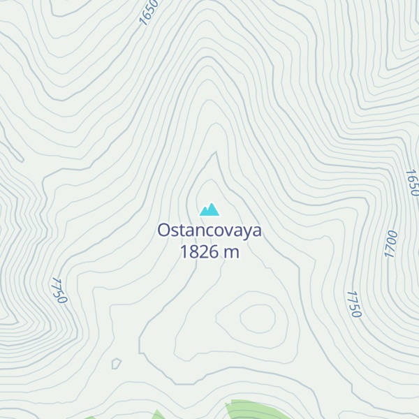 Map of Ostancovaya
