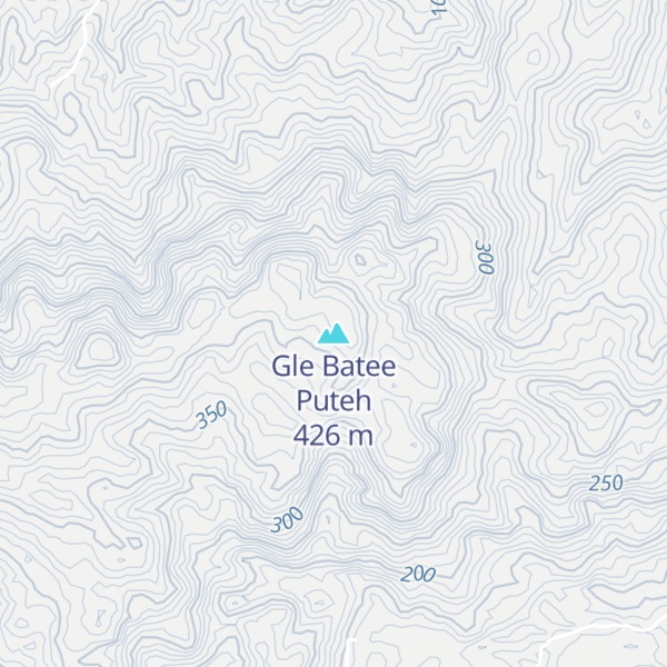 Map of Gle Batee Puteh