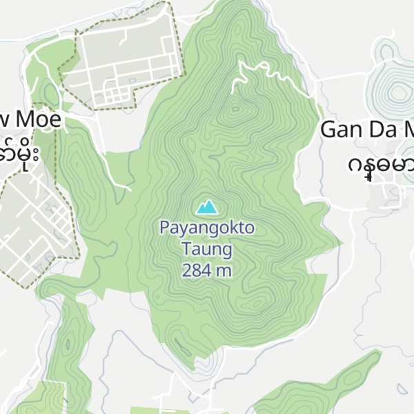 Map of Payangokto Taung