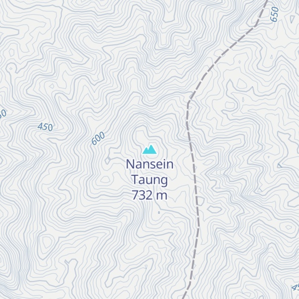 Map of Nansein Taung