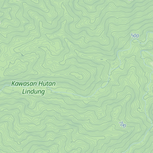 Map of Gunung Jambukulit