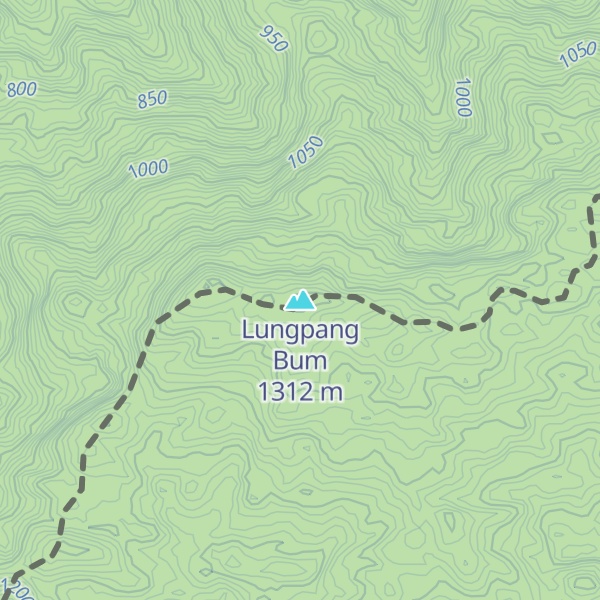 Map of Lungpang Bum