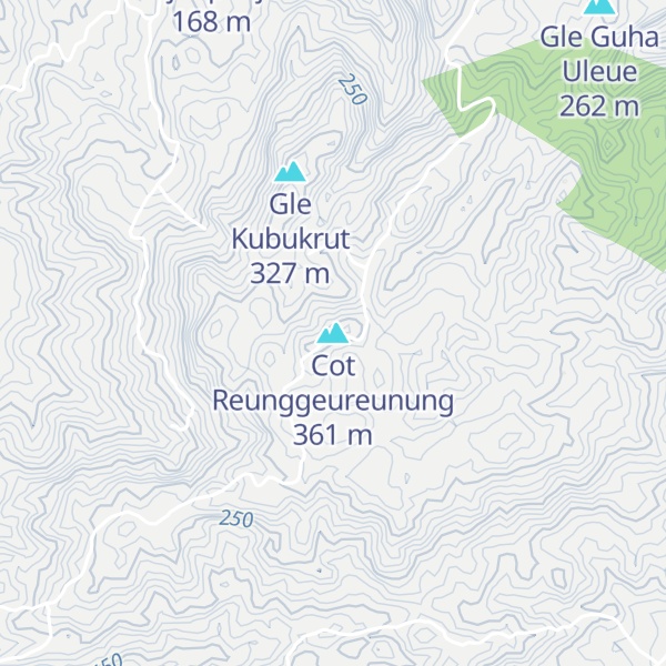 Map of Cot Reunggeureunung