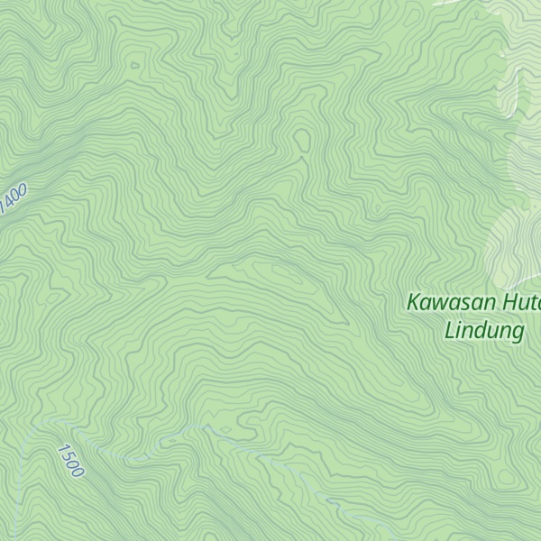 Map of Gunung Bleue