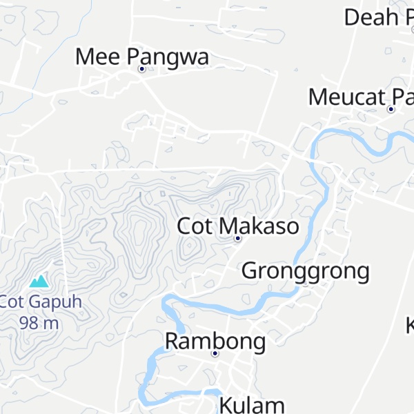 Map of Gle Pangwa