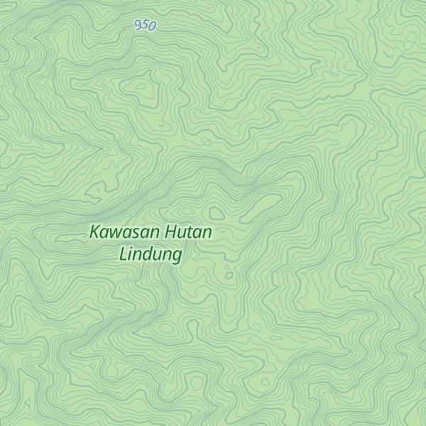Map of Gunung Babahangkup