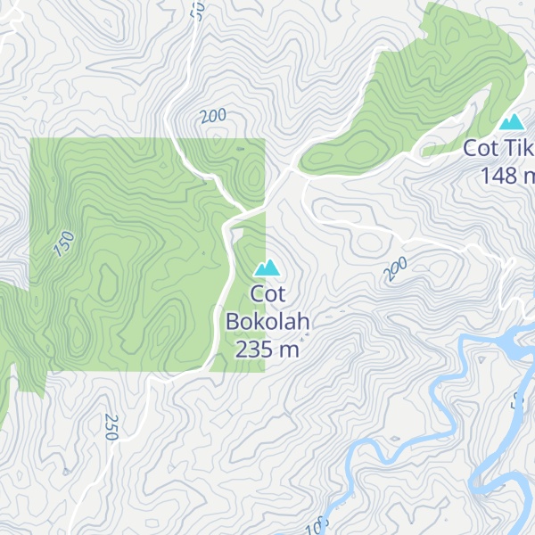 Map of Cot Bokolah