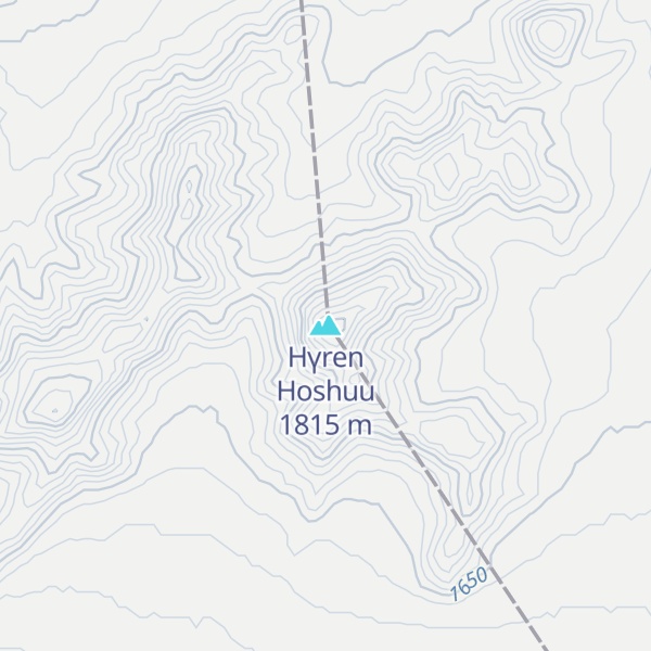 Map of Hүren Hoshuu