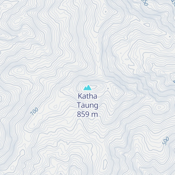 Map of Katha Taung
