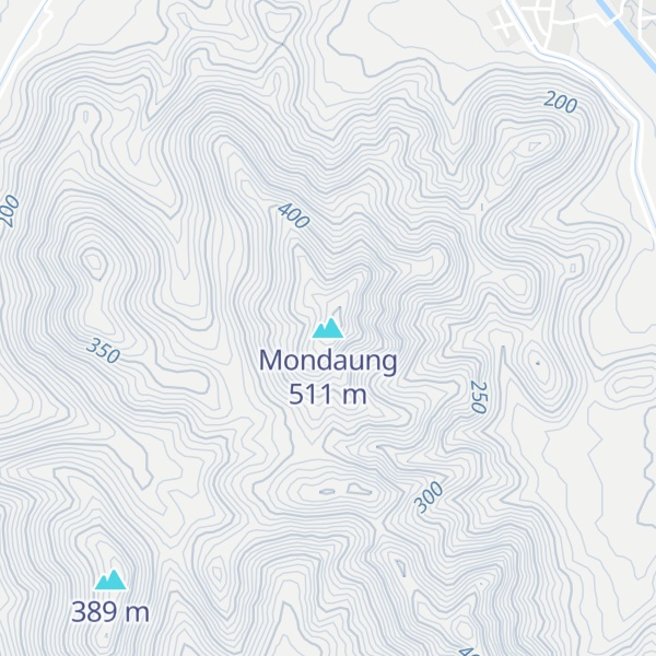 Map of Mondaung