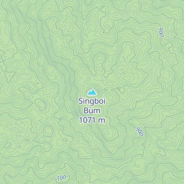Map of Singboi Bum