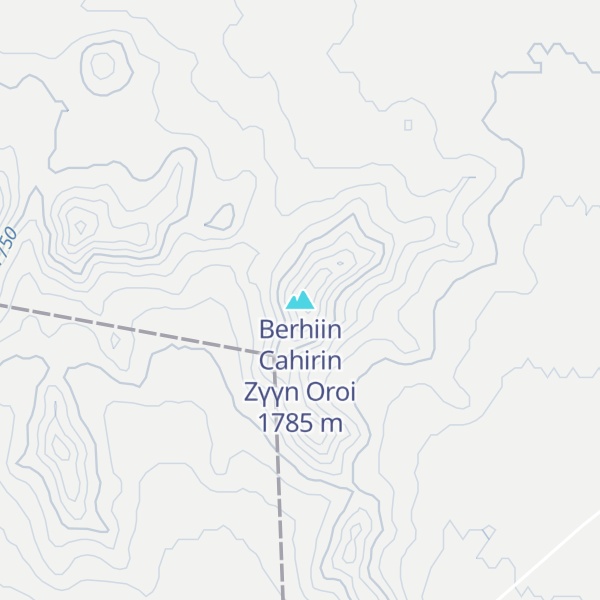 Map of Berhiin Cahirin Zүүn Oroi