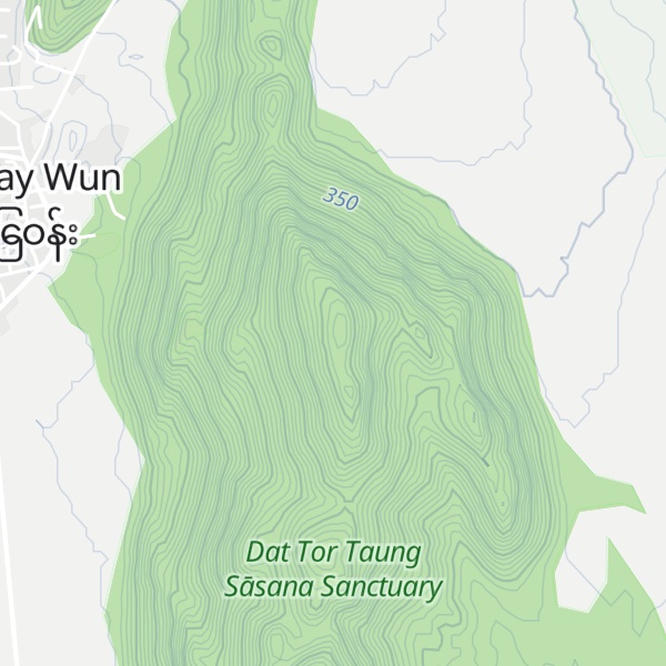 Map of Dat Tor Taung
