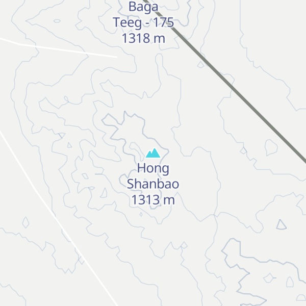 Map of Hong Shanbao