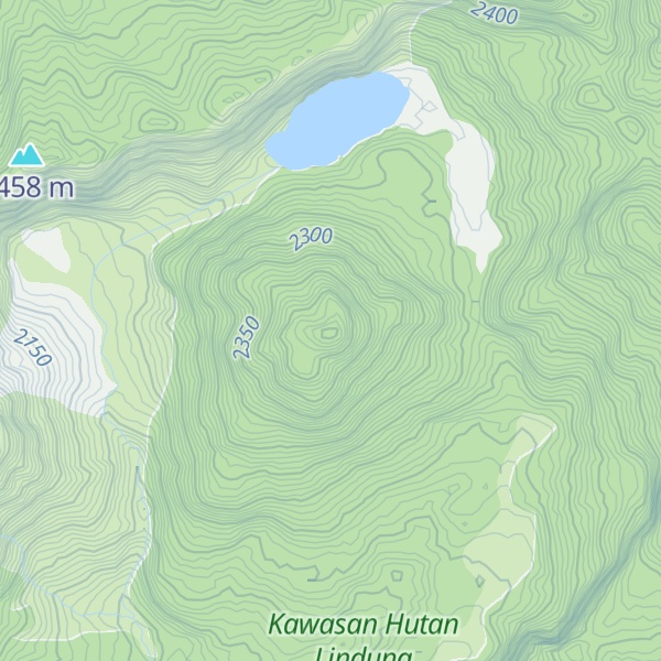 Map of Gunung Peutsagu