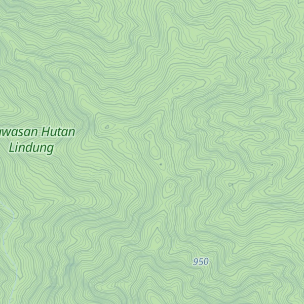 Map of Gunung Paya Cangguk