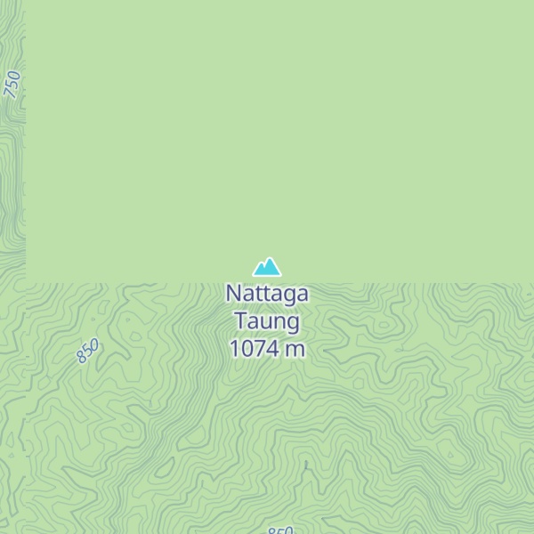 Map of Nattaga Taung
